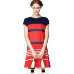 Jason Wu Blue and Red A-Line Mini Dress